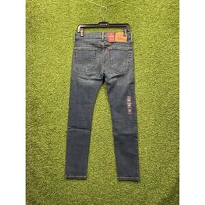 Levis 519 Jeans Mens 30x30 Extreme Skinny Stretch Sits Below Waist Dark Wash NWT